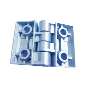 औद्योगिक समायोज्य 3040 जस्ता मिश्र धातु कैबिनेट दरवाजा हिंज चांदी/काला रसोई आउटडोर कार्यशाला गोदाम उपकरण थोक - Product Image 5