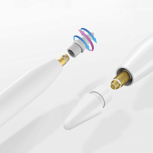 第1世代第2世代AppleiPadペンシル2世代用の高感度2層スタイラススピッツペンシル先端ペン先 - Product Image 3