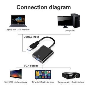 USB 3.0到VGA适配器，多显示视频转换器-PC笔记本电脑7/8/8.1/10，台式机，笔记本电脑，PC，显示器，投影仪，HDTV - Product Image 6