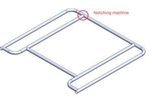 Tubo de esquina de tubo ángulo de corte de arco máquina ranuradora de muescas hidráulica para acero buena soldadura y Unión CNC auto redondo - Product Image 5