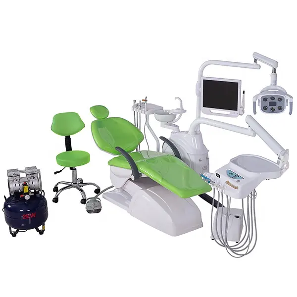 Chaise dentaire pliable belmont de haute qualité, équipement de dentiste, meilleur prix à vendre