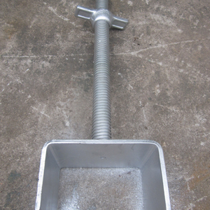 镀锌脚手架系统用可调脚手架u型头基座千斤顶支架 - Product Image 5