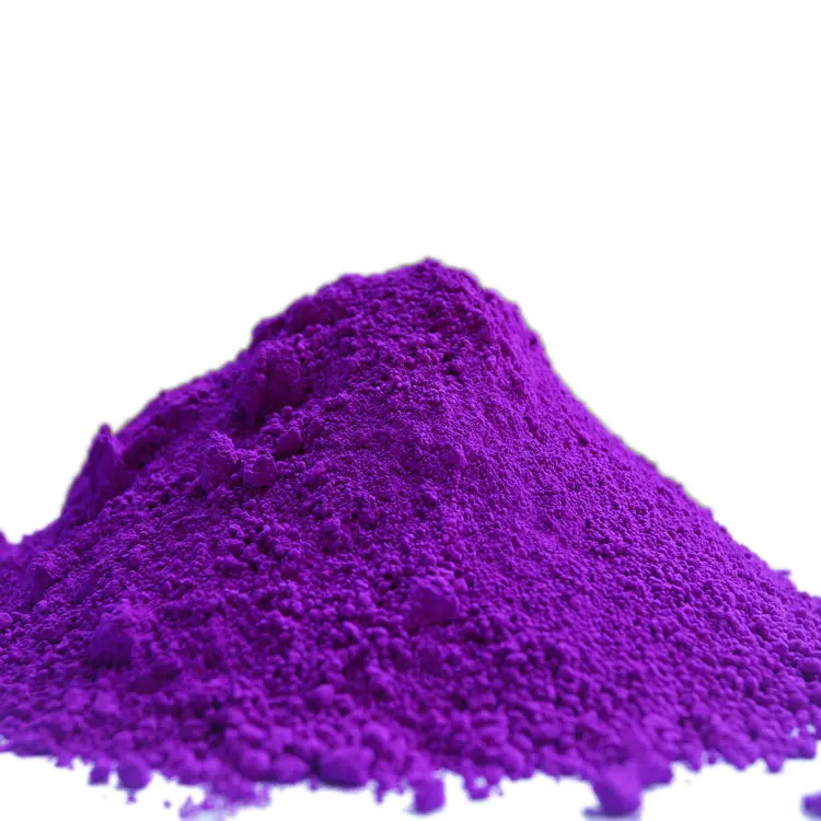 Polvere di pigmento viola fluorescente del rifornimento della fabbrica per la pittura della candela dei saponi di plastica della resina