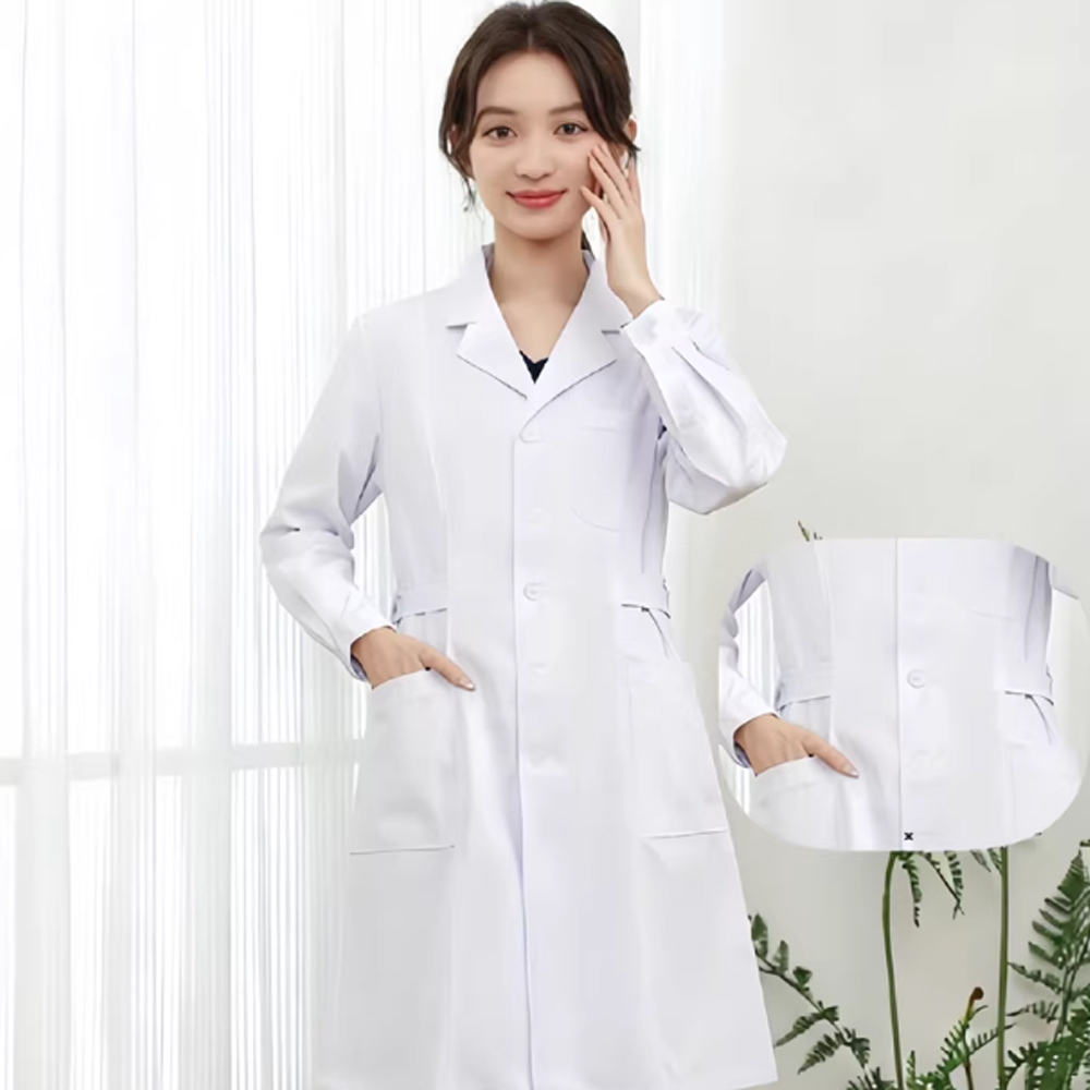 Women's long sleeved waist cinching thickness