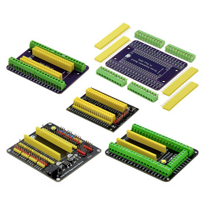 Scheda di espansione GPIO Dual-Row per Raspberry Pi Pico/Pico W - Breakout Extender con intestazioni maschio/femmina e interruttore di alimentazione