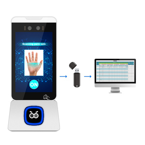 Máquina de reconocimiento de venas de Palma Android Sinmar, productos de reconocimiento facial biométrico, dispositivo de Control de acceso de asistencia de tiempo de empleado - Product Image 3