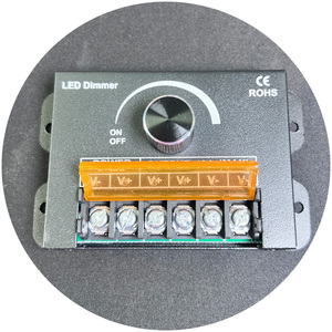 DC5V-24V регулятор яркости PWM с 16-клавишным пультом дистанционного управления для одноцветной светодиодной ленты, 40 А - Product Image 5