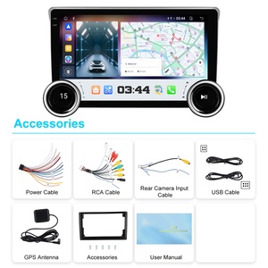 Podofo วิทยุติดรถยนต์ T133 9 ''/10.1'', วิทยุติดรถยนต์ใช้ได้กับแอนดรอยด์4 + 64G carmate/lens-HOOD/gps/wifi/b/b/fm/fm/am/rds TOUCH - Product Image 6