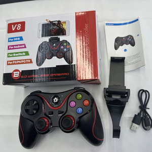 V8 rung kép không dây BT Gamepad Android/IOS/PC/TV tương thích cho bảng điều khiển gia đình & thiết bị di động - Product Image 1