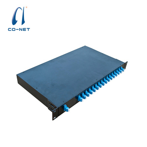 Splitter Compact 4 8 16チャンネルOptical Fiber SC Mux Demux Module WDM CWDM - Product Image 4