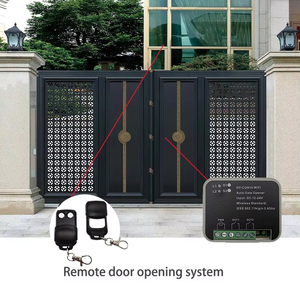 433.92MHz RF telecomando con codice fisso 4-pulsante 4-Channel Chip 1527 Kit di apertura automatica della porta