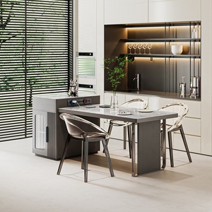 โต๊ะหินเผาเฟอร์นิเจอร์ห้องครัวเกาะขยายได้โต๊ะในห้องรับประทานอาหาร - Product Image 3