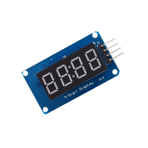 <strong>TM1637</strong> LED Display Module 7 Segment 4 Bits 0.36 Inch Clock RED Anode Digital Tube Four Serial Driver Board Pack - Product Image 1