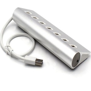 USB集线器3.0 7端口迷你多电源适配器C型接口扩展坞，用于电脑笔记本电脑PD功能库存 - Product Image 5