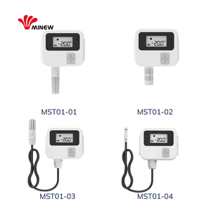 Minew Global Use Bluetooth Temp Sensor Registrador de datos de temperatura en tiempo real con función de humedad y ubicación