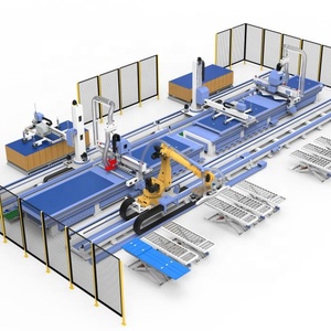 Personalizzazione etichettatura automatica carico scarico braccio meccanico picking linea di produzione di mobili lavorazione del legno macchine cnc - Product Image 1