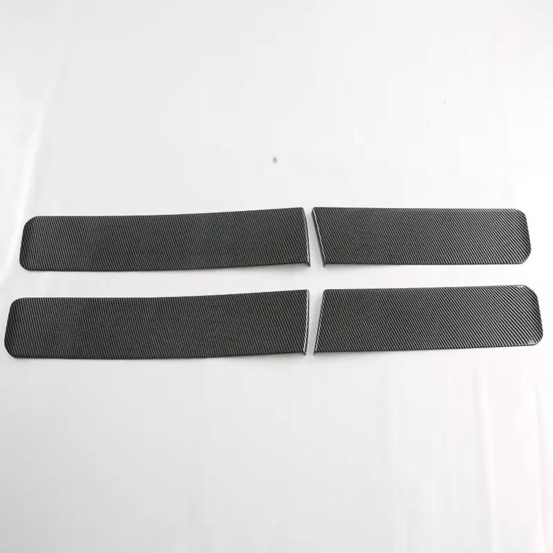 Cubierta embellecedora de línea de puerta lateral Exterior ABS, accesorios protectores de correa de puerta lateral para Hyundai Santa Fe Staria MX5 2024