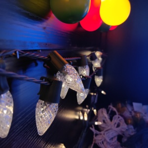Calidad de vacaciones decoración de la secuencia C9 doble color LED de Navidad C9 luces - Product Image 5