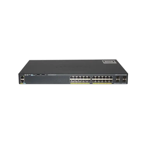 Interruttore WS-C2960X-24TD-L a 24 porte Gigabit Ethernet POE impilabile 4x SFP Uplink VLAN funzione garanzia di 1 anno 20km di trasmissione