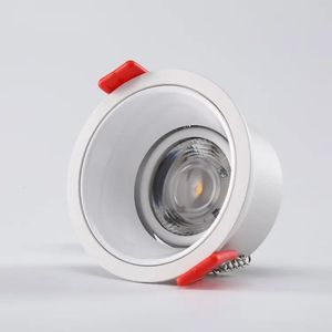 Narrow Downlight Deep Cup Anti-Glare Downlight Recessed Led No Main <strong>Light</strong> Living Room Lighting Full Spectrum Ceiling <strong>Lights</strong> - Product Image 3