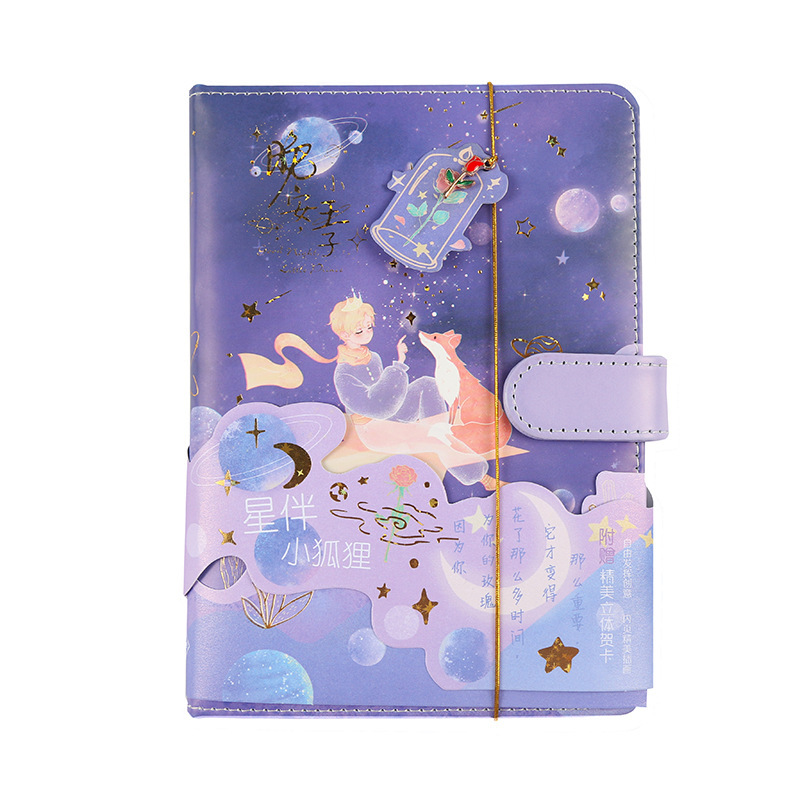 Temporada 3: Cuaderno con hebilla del Principito - Compañero estelar, el pequeño zorro.