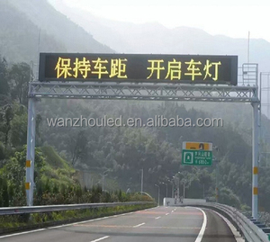 Display a LED per traffico produzione prezzo economico P20 segnali per messaggi modulo di schermo a matrice di punti per strada a bordo di informazioni variabili all'aperto - Product Image 4