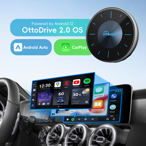 Ottocast thông minh ai hộp P3 New Gen 2024 hệ thống <span class=keywords><strong>Android</strong></span> không dây Carplay và <span class=keywords><strong>Android</strong></span> Auto Adapter cho Youtube TV <span class=keywords><strong>Box</strong></span> plug and play - Product Image 5