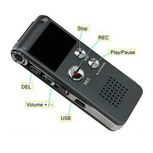 Interfaz USB profesional Grabadora de voz LCD activada por voz con dispositivo portátil Grabadora de audio MP3 WAV - Product Image 6