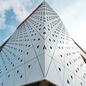 Перфорированная алюминиевая металлическая панель с ЧПУ для строительства - Product Image 1