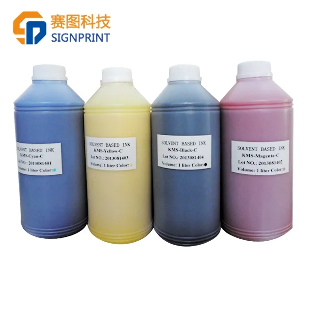 Uso de tinta eco solvente de alta calidad para Mutoh 1604 Mimaki jV33 con cabezal DX5
