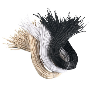 Etiqueta colgante de algodón al por mayor de alta calidad, etiqueta de cuerda, etiqueta de tamaño de sello de ropa, cuerda de cordón - Product Image 1