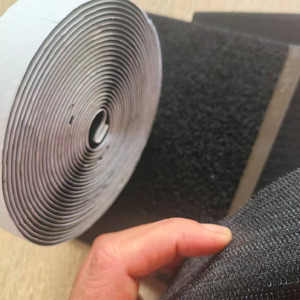 Chinese <strong>Hook</strong> and <strong>Loop</strong> <strong>Double</strong>-<strong>Sided</strong> Strong Sticky Banner Nylon Self-Adhesive Snap Fastener Strips to Fix Mosquito Nets on Windows - Product Image 1