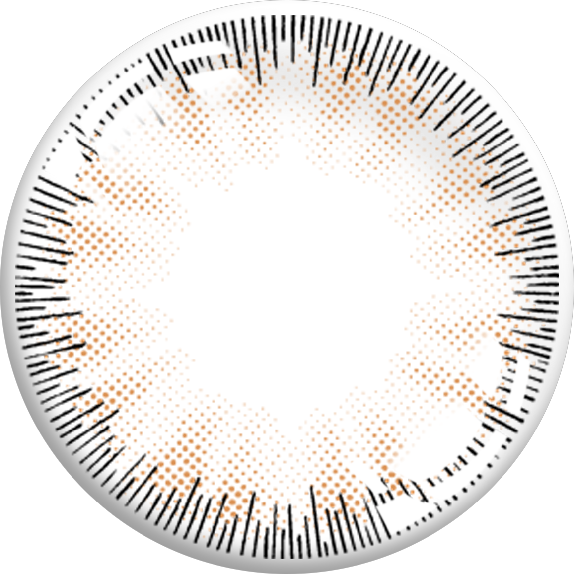 Broderie marron