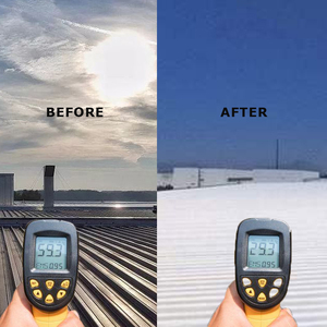 Factory Price Liquid Acrylic Waterproof Cooling <strong>Spray</strong> Coating for <strong>Concrete</strong> Roof Steel Roof Heat <strong>Insulation</strong>