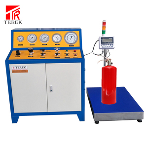 משאבת דחף אוטומטית FM200 CO2 חנקן מכונת מילוי מטף כיבוי אש