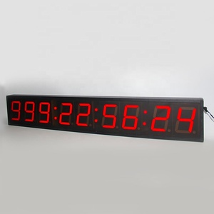 CHEETIE CP03 Oversize 9 cifre 4 pollici grande evento conto alla rovescia orologio da parete 999 giorni conto alla rovescia con telecomando - Product Image 2