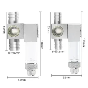 Zdar bên ngoài Refiner Carbon Dioxide <span class=keywords><strong>Atomizer</strong></span> Aquarium CO2 khuếch tán lò phản ứng hồ cá nhà máy nước bể cá Refiner với bọt xà bông - Product Image 3