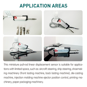 Sensor de desplazamiento lineal de varilla de tracción en miniatura - Product Image 5