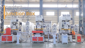 High Precision CNC Metal Junction Box Making Stamping <strong>Machine</strong> With Mould