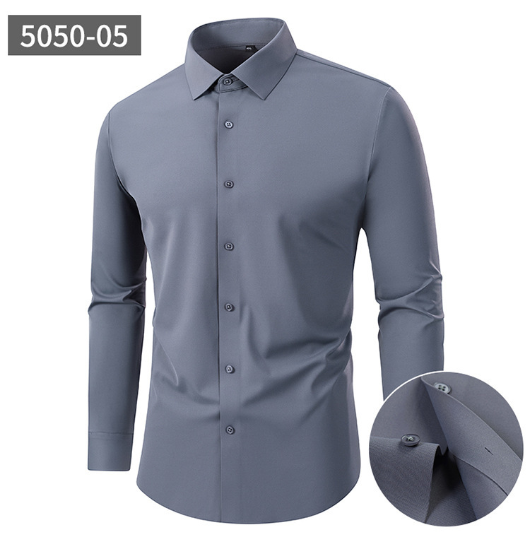 05 gris oscuro manga larga