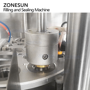 ZONESUN ZS-KCFC1 Full Automatic Monoblock Rotary Servo Auger <strong>Small</strong> Powder Coffee Capsul <strong>K</strong> Cup Filling Sealing Machine - Product Image 5