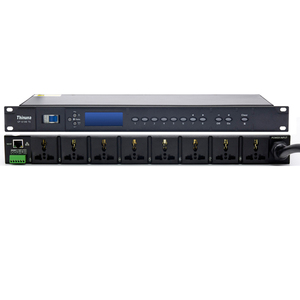 Thinuna SP-6108 TE Professional Peripheral Device PA <strong>System</strong> Timing Power Sequencer Controller with Network <strong>Control</strong> <strong>Function</strong>