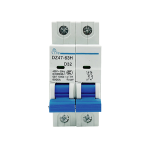 DZ47-63H minyatür devre kesici 2P 25A anma akımı plastik bakır Din ray montajı LI koruma RCBO/RCB/Mini/MCB/RCM - Product Image 5