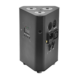 Luz par inalámbrica RGBWA + UV IR para escenario, 3x18w, con control remoto, dmx, con batería, 3x18w, RGBWA + UV 6 en 1 - Product Image 5