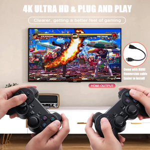 2.4Ghz kablosuz çift gamepad HD 4K video oyunu konsol sopa pandoras gamebox x2plus GD 10S retro TV oyunları oyuncular fabrika - Product Image 6