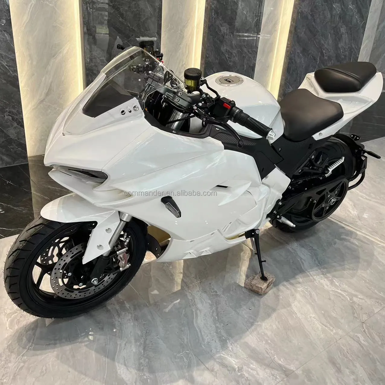 Super electric motorcycle for adults with single swing arm 8000W mid motor and lithium battery