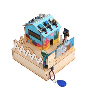 Acearduino kök ahşap elektronik çocuklar DIY öğrenme Arduino için akıllı ev programlama akıllı ev başlangıç kiti Arduino için