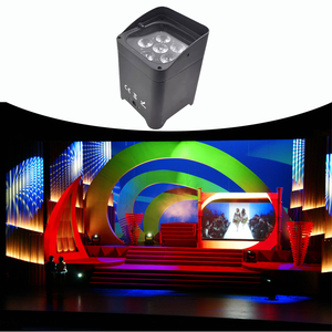 Uzaktan 6x18w pil şarj ile LED UPLIGHT Flightcase LED Par ışık için parti/Bar/kulüp/düğün olay - Product Image 2