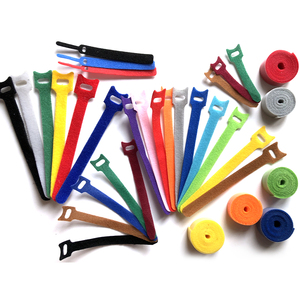 <strong>Multi</strong>-<strong>Function</strong> Recirculating Print Colourful <strong>Hook</strong> and <strong>Loop</strong> Strap Fastener Cable Tie - Product Image 5