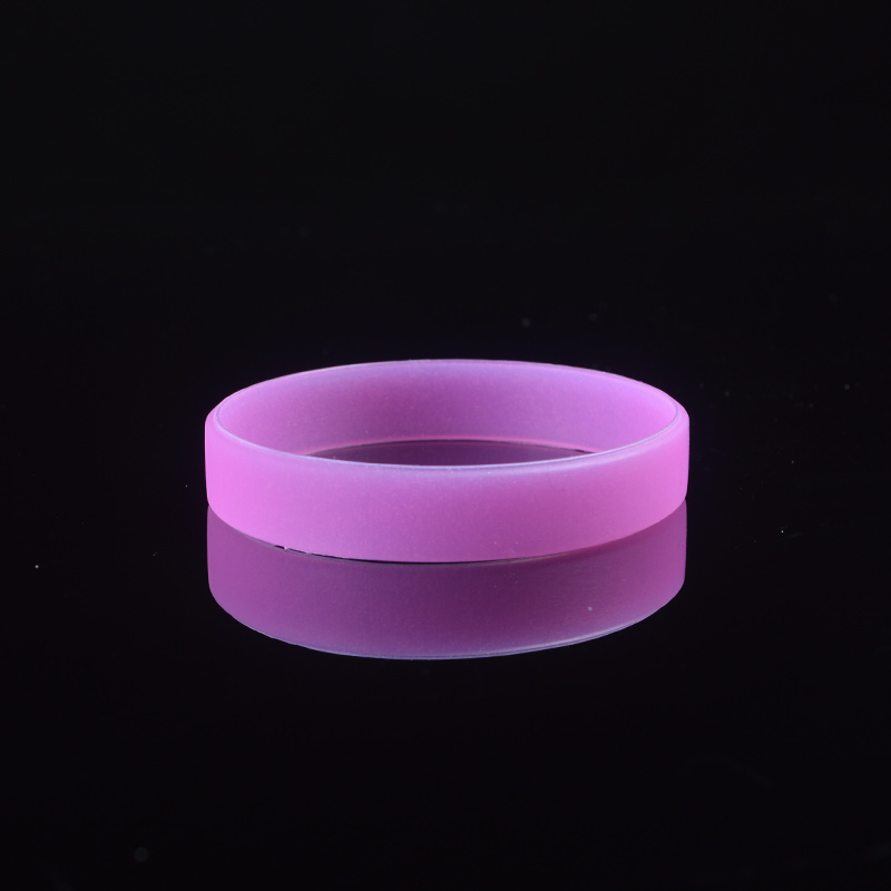 Glowing purple